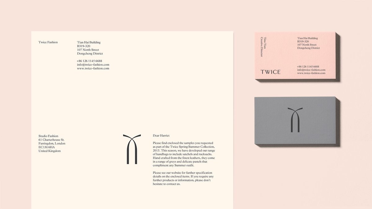 Twice時尚飾品品牌設(shè)計案例