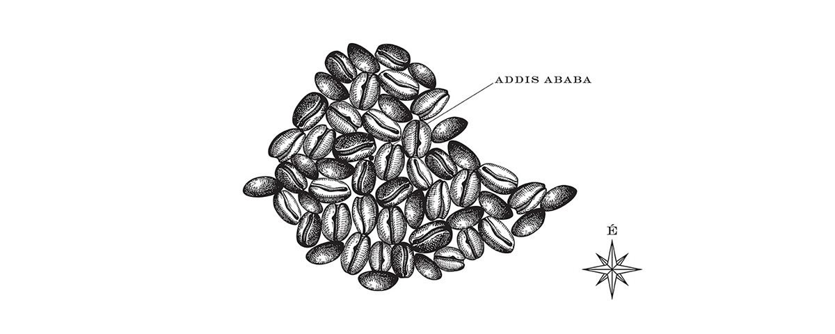 Café Prado  咖啡品牌形象設(shè)計(jì) 插畫(huà)設(shè)計(jì)