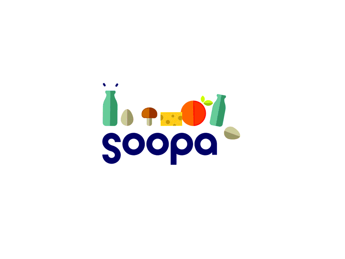 SOOPA餐飲VI設(shè)計(jì)  標(biāo)志動態(tài)展示