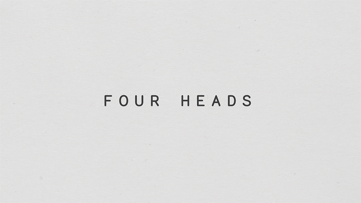 Four Heads在線網(wǎng)絡(luò)平臺VI設(shè)計  標(biāo)志動態(tài)設(shè)計