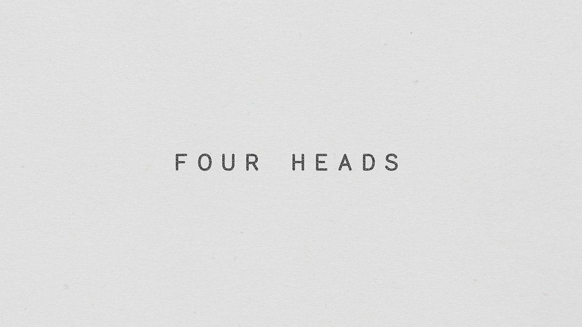Four Heads在線網(wǎng)絡(luò)平臺VI設(shè)計  標(biāo)志設(shè)計