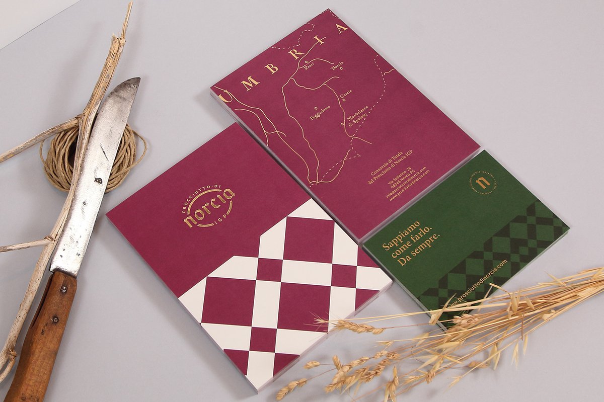 （食品）Norcia 火腿品牌vi設計和logo設計案例，vi設計，食品vi設計，食品品牌vi設計，品牌logo設計，品牌vi設計，vi品牌策劃，深圳vi設計，左右格局