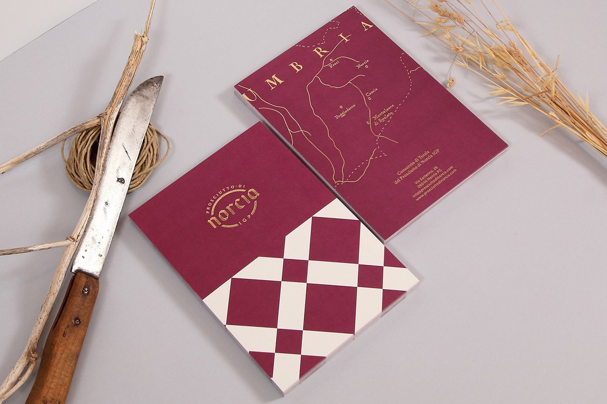 （食品）Norcia 火腿品牌vi設計和logo設計案例，vi設計，食品vi設計，食品品牌vi設計，品牌logo設計，品牌vi設計，vi品牌策劃，深圳vi設計，左右格局