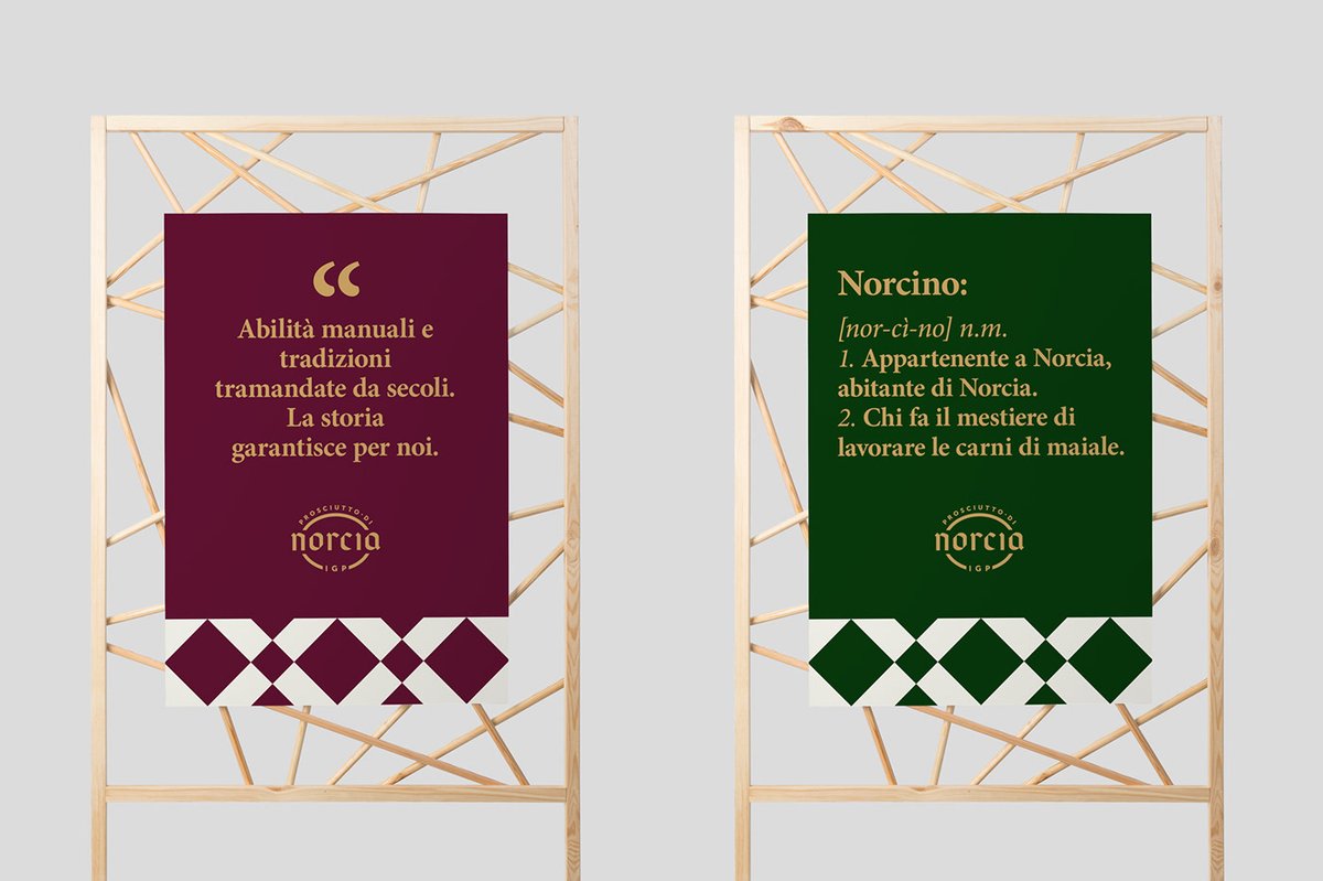 （食品）Norcia 火腿品牌vi設計和logo設計案例，vi設計，食品vi設計，食品品牌vi設計，品牌logo設計，品牌vi設計，vi品牌策劃，深圳vi設計，左右格局