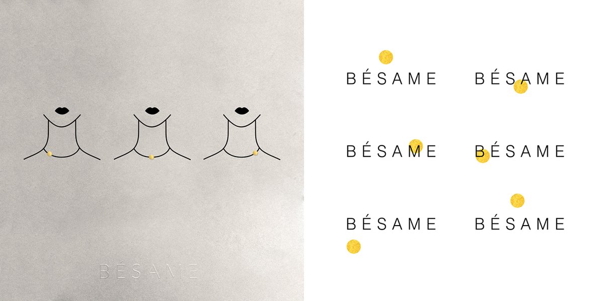 Besame珠寶品牌VI設(shè)計(jì)和徽標(biāo)設(shè)計(jì)——極簡(jiǎn)主義的品牌形象VI視覺(jué)識(shí)別案例，vi設(shè)計(jì)，珠寶vi設(shè)計(jì)，珠寶品牌vi設(shè)計(jì)，VI形象設(shè)計(jì)，高端VI設(shè)計(jì)，品牌包裝設(shè)計(jì)，品牌vi設(shè)計(jì)，品牌策劃，深圳vi設(shè)計(jì)，左右格局