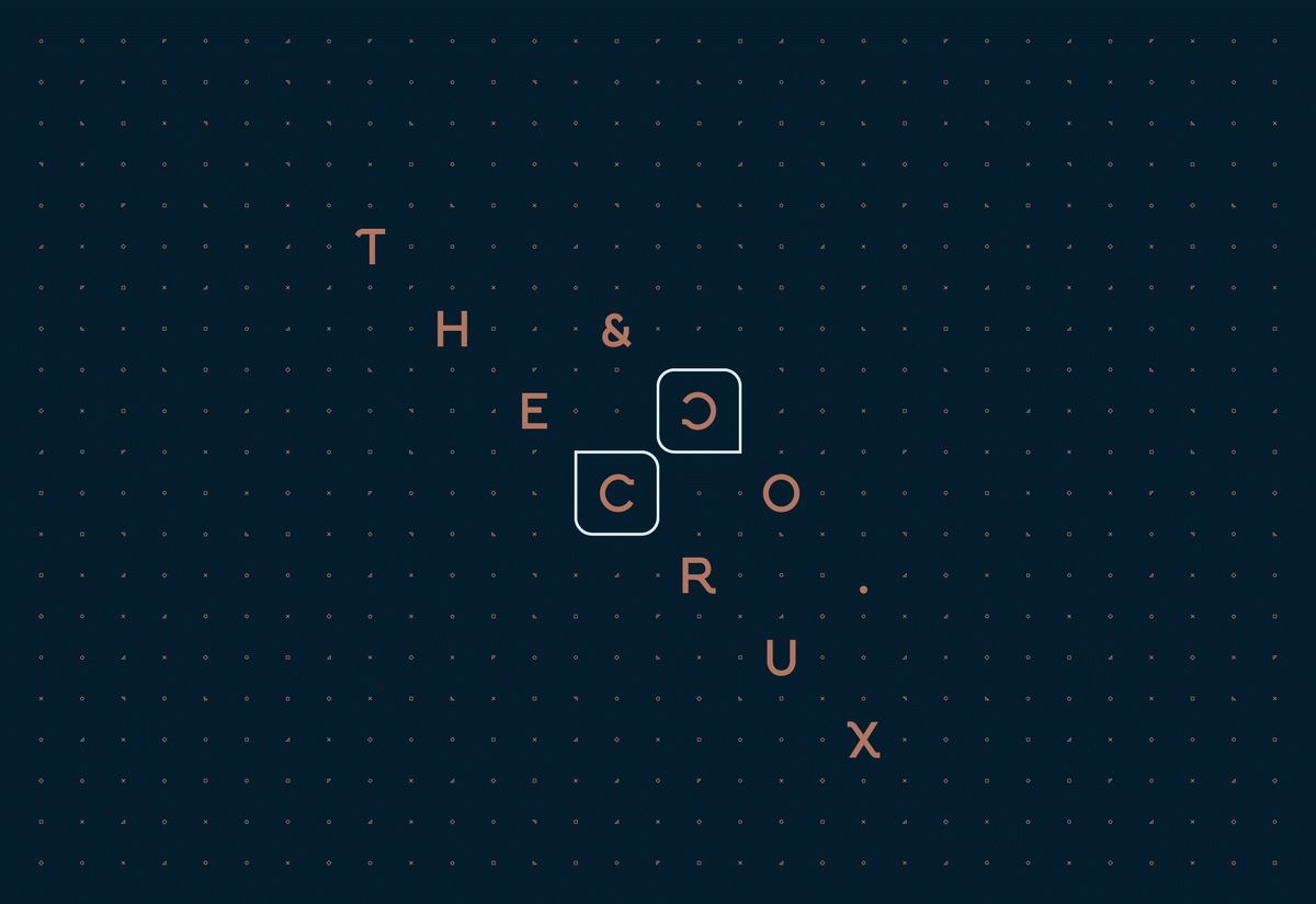 Crux & Co餐飲店品牌vi設(shè)計和logo設(shè)計——字母組合的標(biāo)志設(shè)計，vi設(shè)計，餐飲vi設(shè)計，餐飲品牌vi設(shè)計，logo設(shè)計，品牌標(biāo)識vi設(shè)計，品牌vi設(shè)計，品牌策劃，深圳vi設(shè)計，左右格局
