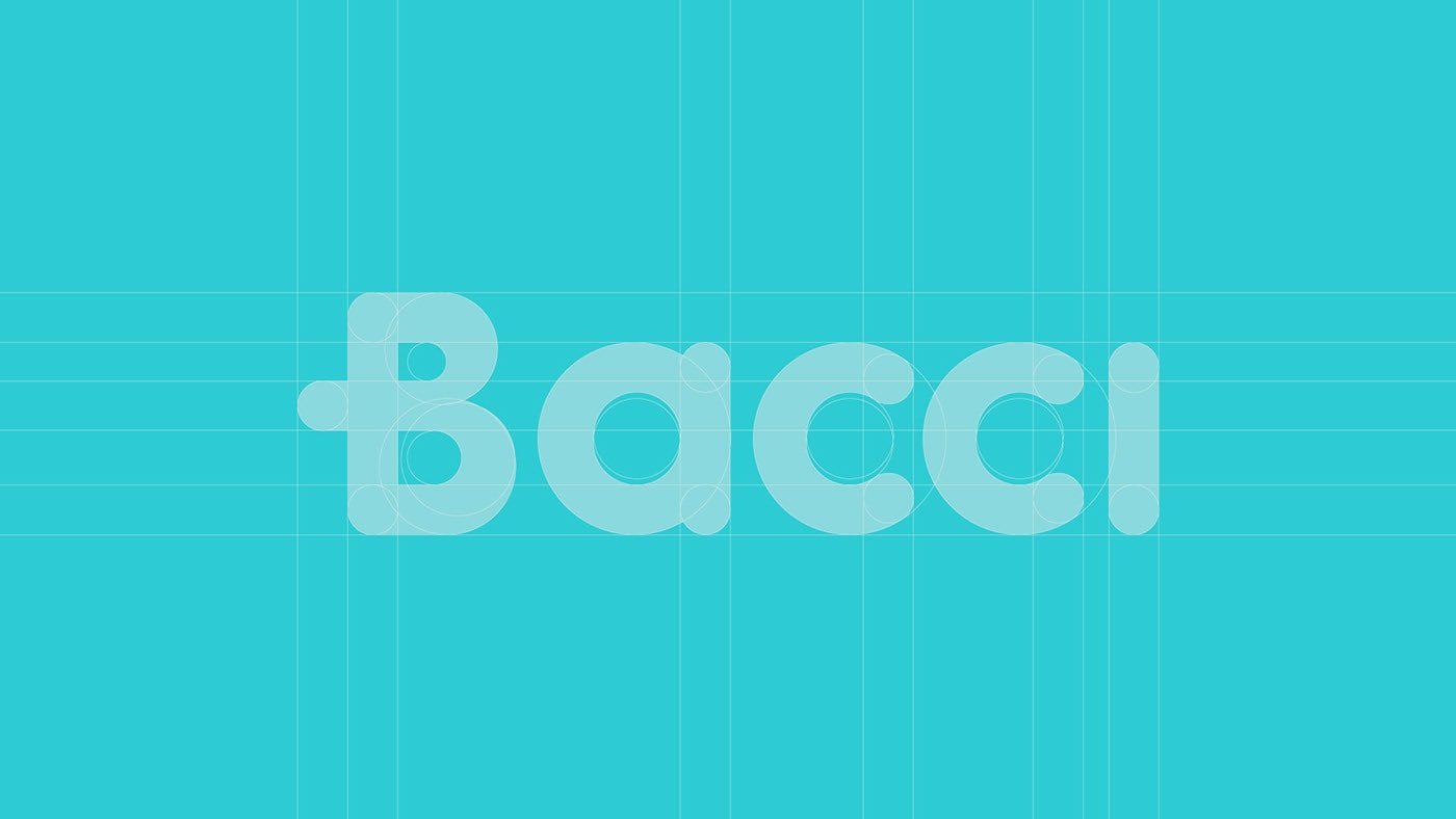 Bacci 現代醫療牙科診所品牌VI設計和標識設計，醫療品牌VI設計，品牌標識設計，深圳VI設計，左右格局